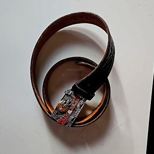 49RS 1990's Authentic Limited Edition Belt Buckle w/Belt